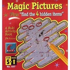  A Buki Activity Book   Magic Pictures Toys & Games