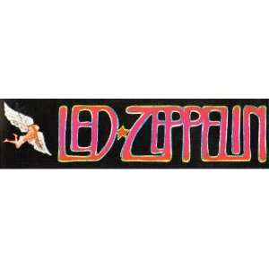  Led Zeppelin Swan Song Bumper Sticker Vintage: Everything 