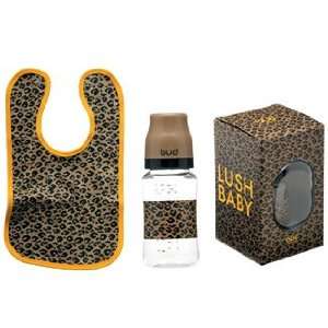   Design Room Bottle & Bib Set   LUSH BABY Leopard Print Toys & Games