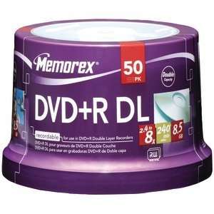   Gb Double Layer Dvd+Rs (8X; 50 Ct Spindle) (Cd Accessories/Storage