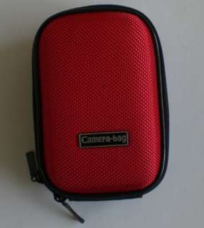 Red Camera Belt Pouch Hard Bag CLEARANCE !! CL7R  