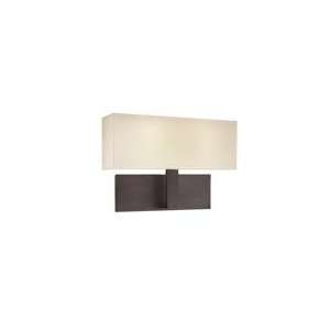 Mitra Wide Sconce in Black BrassModern Origins, Warm Contemporary by 