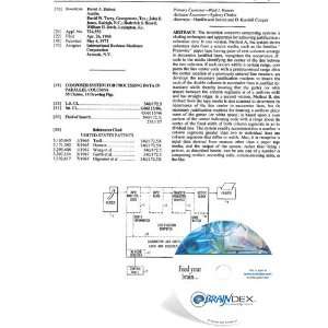  NEW Patent CD for COMPOSER SYSTEM FOR PROCESSING DATA IN 