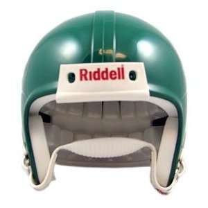  Riddell Blank Mini Football Helmet Shell   Kelly Green 