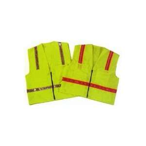 Surveyors Vest Lime Plain Large  Industrial & Scientific