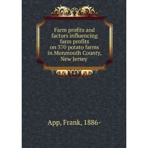   potato farms in Monmouth County, New Jersey Frank, 1886  App Books