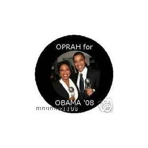  **NEW** OPRAH & OBAMA 1.25 CELLO PINBACKS PINS BUTTONS 