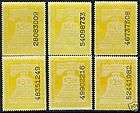 US RV 18 23 Mint Never Hinged Motor Vehicle Tax Stamps