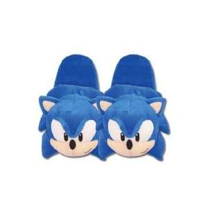  Sonic The Hedgehog   Sonic Head Slippers Toys & Games