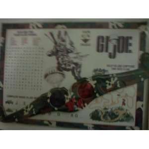  Gi JOE 3d Place Mats with 3d Glasses: Toys & Games
