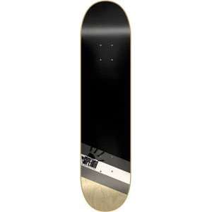  Superior Simple 5 Skateboard Deck   7.75 Black Sports 