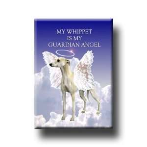  Whippet Guardian Angel Fridge Magnet: Everything Else