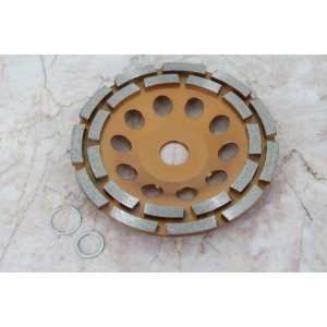  TEMO 6 inch Diamond coated grinding disc wheel blade 2 ROW 