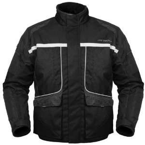   Cascade Mens Snowmobile Jacket Black/Black   Size  2XL Automotive