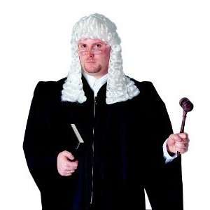  Deluxe White Judge Wig   One Size Toys & Games