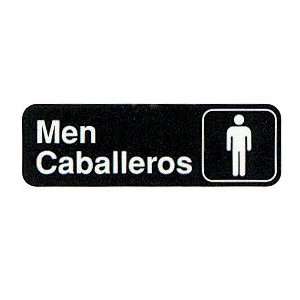  Tablecraft 394566 Men/Caballeros Sign 