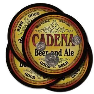  Cadena Beer and Ale Coaster Set: Kitchen & Dining