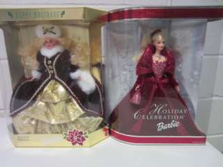 15 Holiday Barbie Dolls  Barbies Lot 1994   2002  