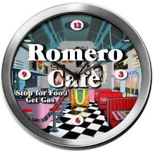  ROMERO 14 Inch Cafe Metal Clock Quartz Movement Kitchen 
