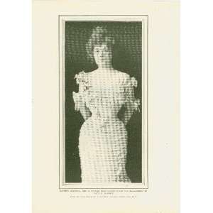  1904 Print Actress Nanette Comstock 