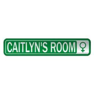   CAITLYN S ROOM  STREET SIGN NAME