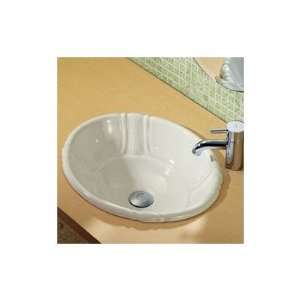   Oval Sink Finish Bone, Configuration Drop In