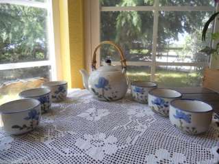 Pretty Asian Style Tea Pot Set8pc  