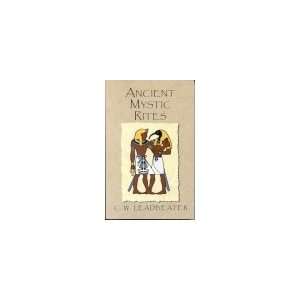  Ancient Mystic Rites (Theosophical Classics Series): Toys 