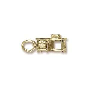  Rembrandt Charms Desk Charm, 10K Yellow Gold: Jewelry