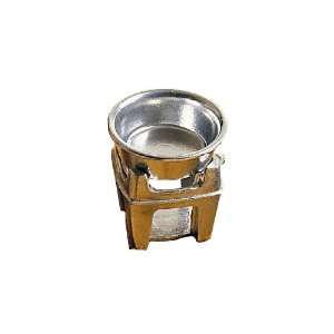   Chef Pewter Glo 3 1/2 H Butter Melter Stand: Industrial & Scientific