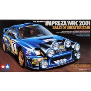  Tamiya 124 Subaru Impreza WRC 2001 Rally of Great Britain 