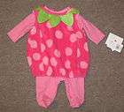 Messages from the Heart Strawberry Costume 0 3m New items in 