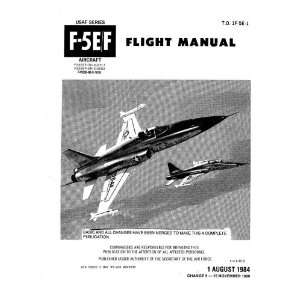  Northrop F 5 Aircraft Flight Manual Northrop Books