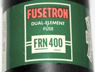BUSS FUSETRON DUAL ELEMENT FUSE 400A FRN 400 FRN400 New  