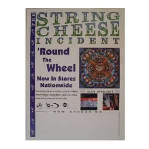  The String Cheese Incident Poster Round Wheel Round 