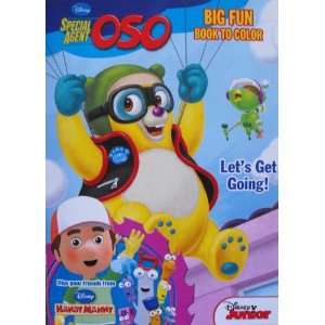   OSO Coloring and Activity Book ~96 Pages (Lets Get Going): Toys