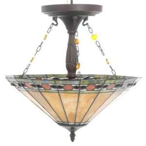  Beaded Semi Flush Mount Ceiling Lamp: Home Improvement