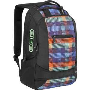 Ogio Colonel Fashion Active Street Pack   Persimmon Plaid / 18h x 11 