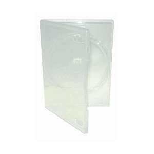  500 STANDARD Frosted Clear Single DVD Cases Electronics