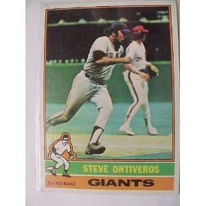  1976 Topps #284 Steve Ontiveros: Sports & Outdoors