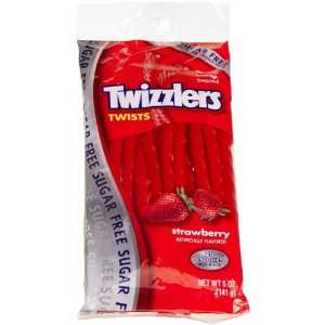 Twizzlers Sugar Free Strawberry Twists, 5 oz:  Grocery 