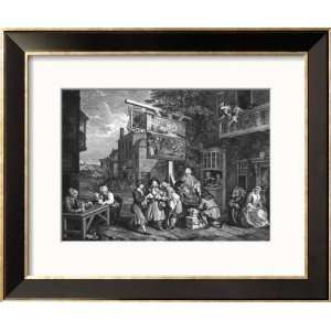  The Election II; Canvassing for Votes, 1757 Framed Art 