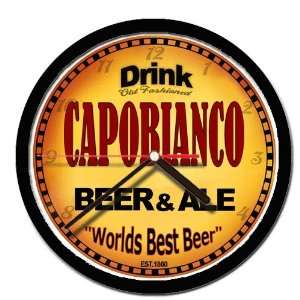  CAPOBIANCO beer and ale cerveza wall clock: Everything 