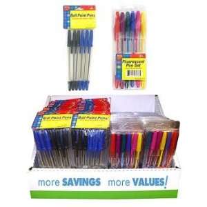  Ball Point Pens Display Case Pack 72 