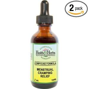 Alternative Health & Herbs Remedies Menstrual Cramping, 1 Ounce Bottle 