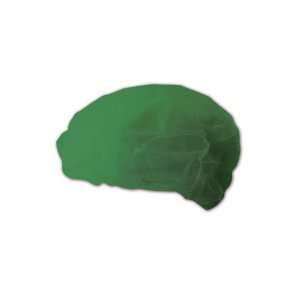 Magid H42GL EconoWear Green Polypropylene Disposable Bouffant Hair Cap 