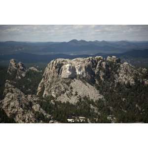  Mount Rushmore National Memorial, Aerial, South Dakota 