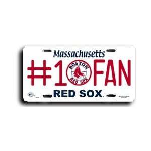 Boston Red Sox MLB License Plates: Automotive