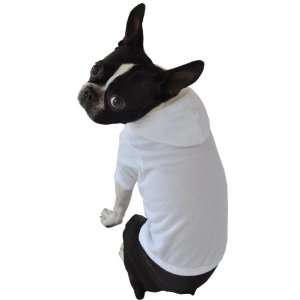   Ruff Ruff and Meow Dog Hoodie Republican, White, Small: Pet Supplies