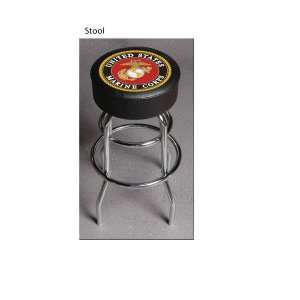  Marines Bar Stool: Home & Kitchen